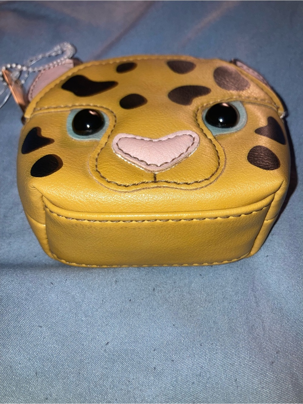 Relic Yellow Leopard Face Coin Purse - Picture 2 of 5